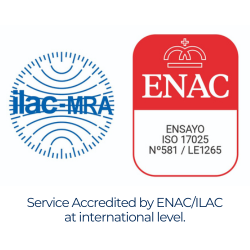 ENAC-ILAC Accreditation ISO 17025 Testing LOGO