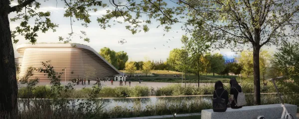 Recreación del nuevo edificio de CIRCE, en el DAT Alierta. IDOM