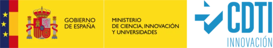 Logo CDTI Y Ministerio de ciencia, innovación y universidades